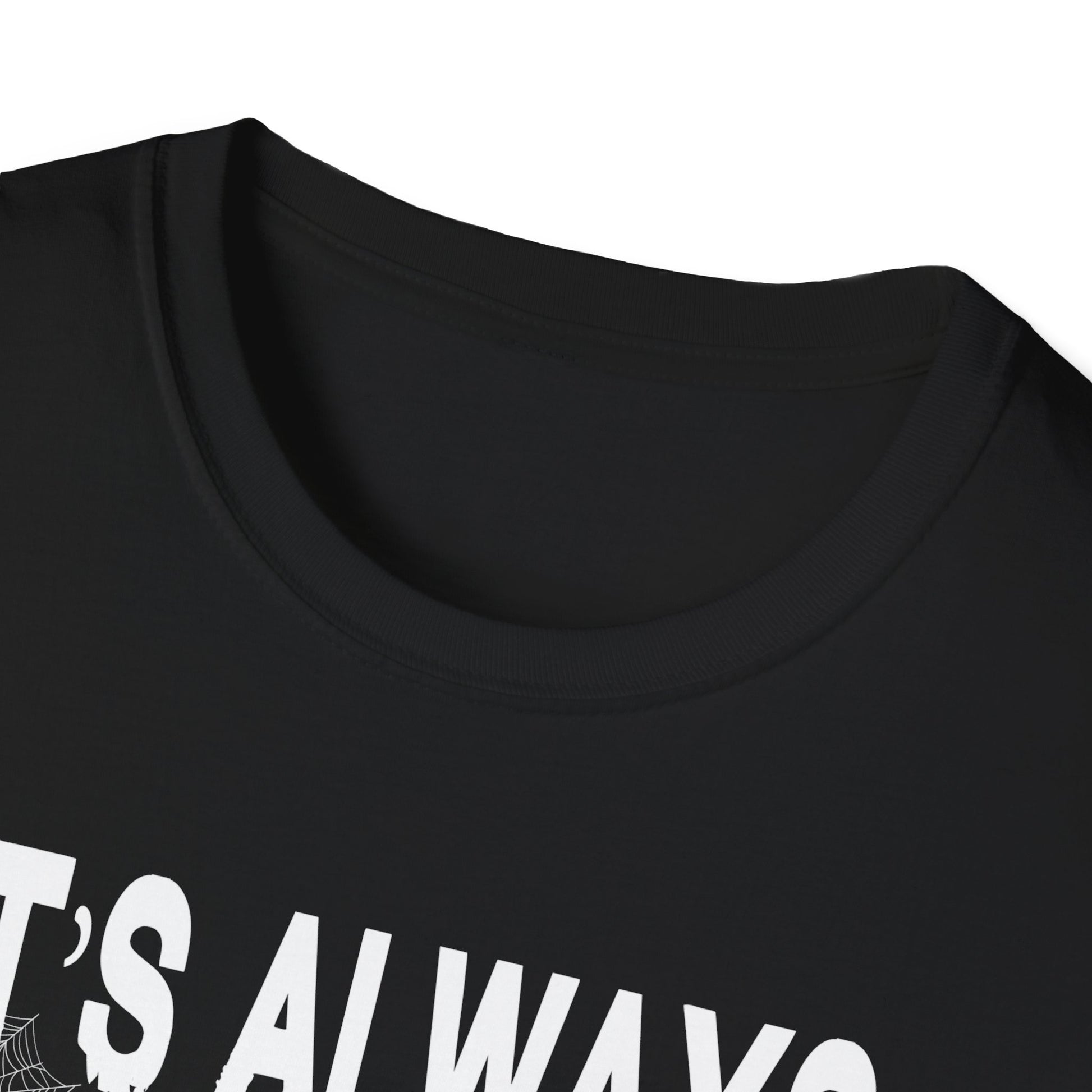 Halloween T-Shirt — "It's Always Halloween Inside My Head" Spooky Graphic Tee