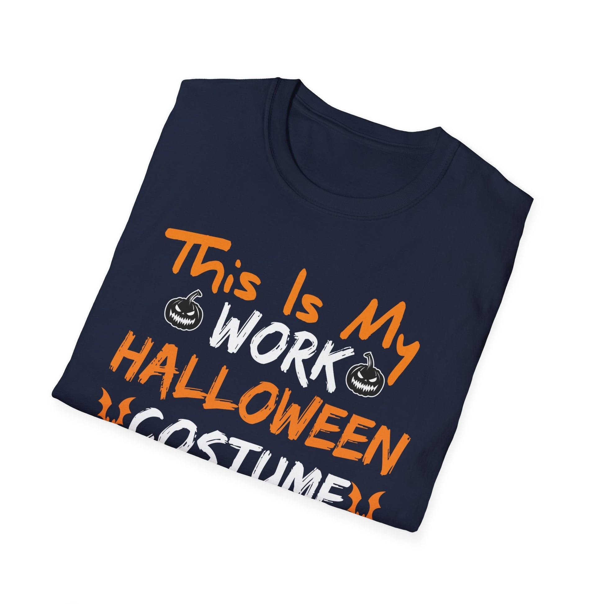 Halloween Work Costume T-Shirt – “This Is My Work Halloween Costume Boo”