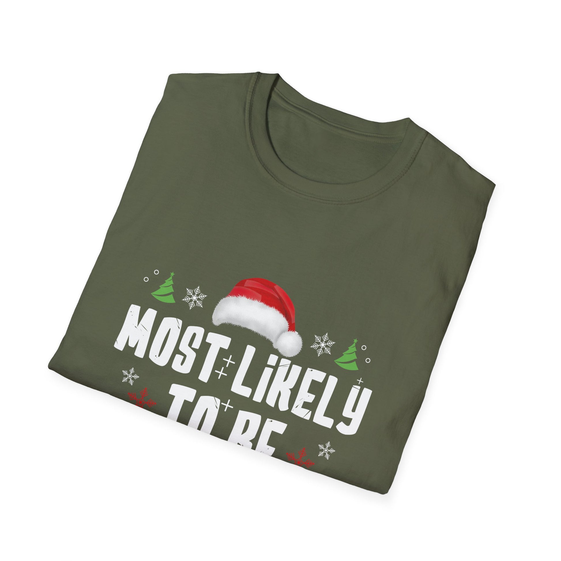 Most Likely To Be Santa_s Favorite Christmas Family Matching T-Shirt