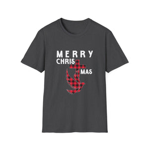Christmas Plaid Dove T-Shirt — 