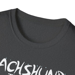 Dachshund Through The Snow T-Shirt — Dachshund Christmas Dog Tee