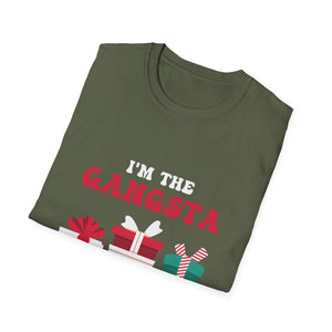 Christmas I_m The Gangsta Wrapper Christmas Unisex T-Shirt