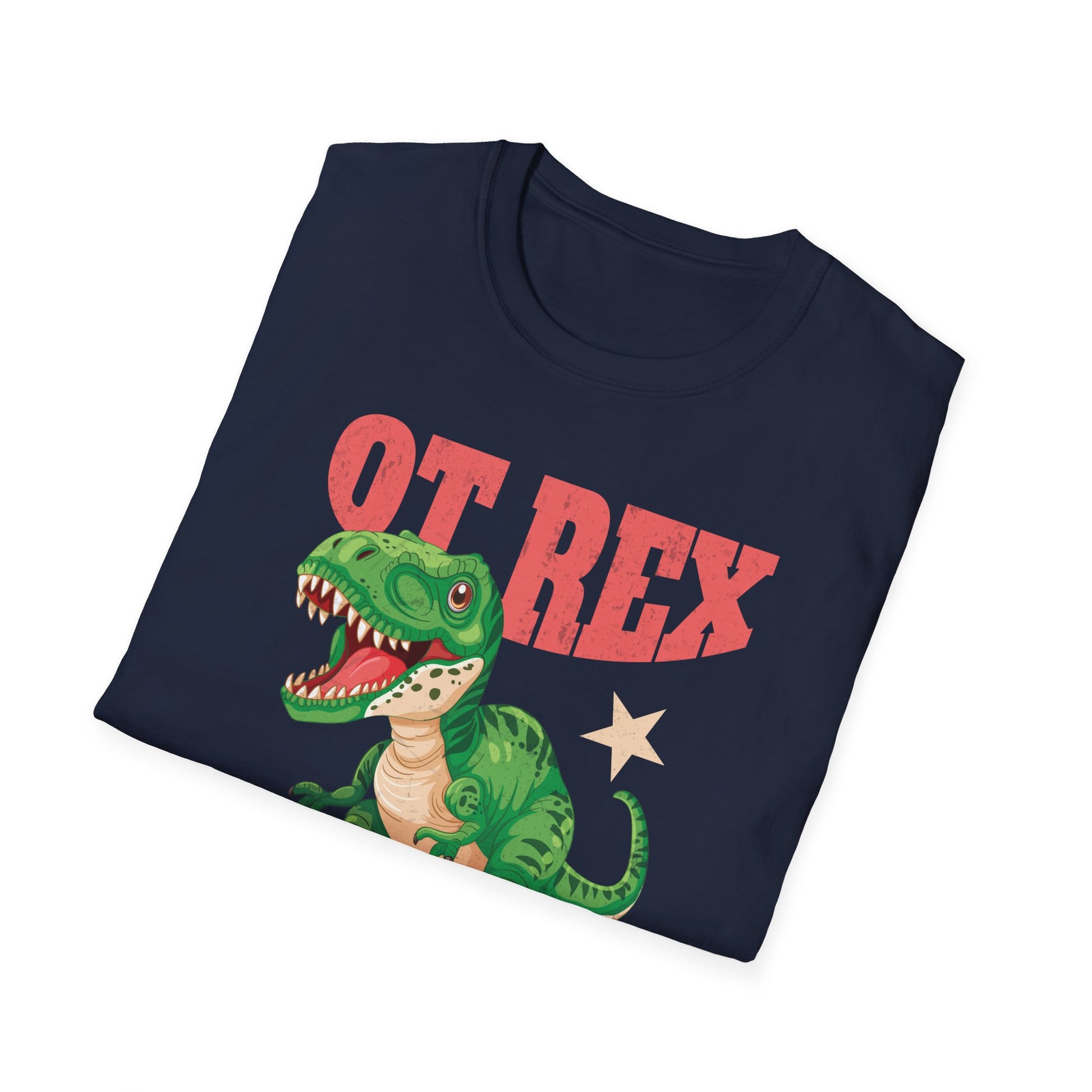 OT Rex Occupational Therapy T-Shirt — Cute Dino OT Tee for Therapists & Students