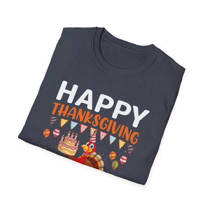 Thanksgiving Birthday Tee for Celebrating Holidays  Unisex T-Shirt