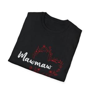 Womens Mawmaw Gift Grandma Christmas Mother_s Day Unisex T-Shirt