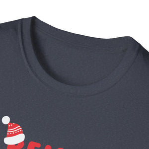 Being Related To Me Funny Christmas Family Xmas Pajamas Gift Short Sleeve Unisex T-Shirt