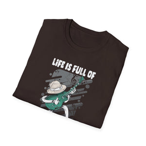 Blues Music Guitar funny for Guitarist Guitar Player Vintage Unisex T-Shirt