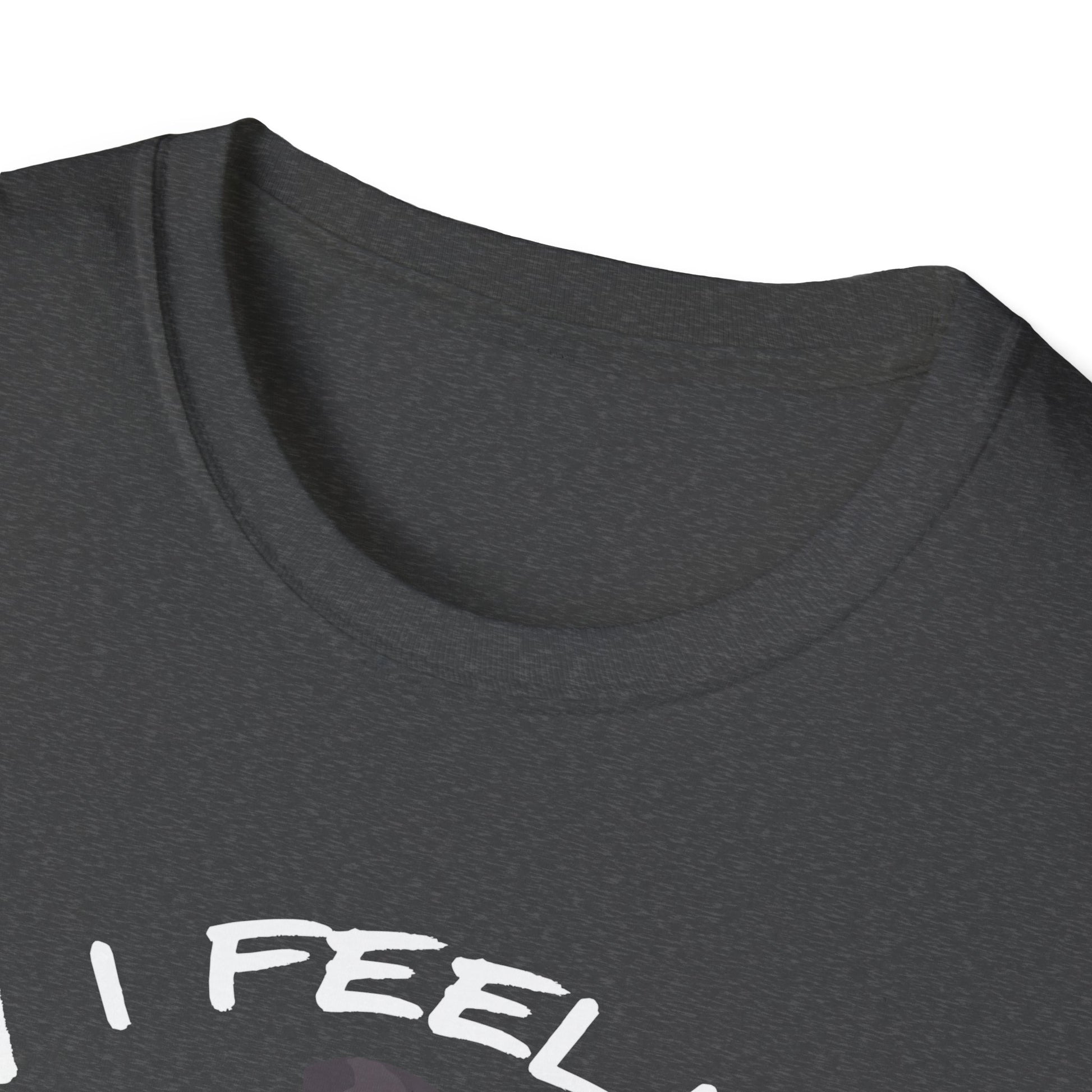 Halloween Teacher T-Shirt - "Man I Feel Like a Teacher" Scarecrow Pumpkin Design