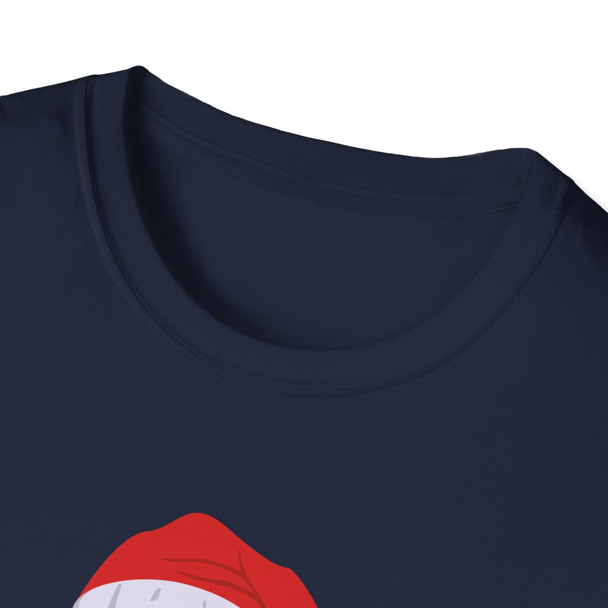 Christmas T-Shirt — "Powered by Christmas Spirit" Holiday Santa Tee