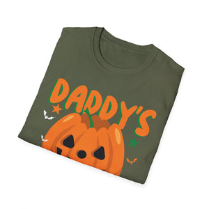 Daddy's Little Pumpkin T-Shirt — Cute Halloween Kid Pumpkin Tee
