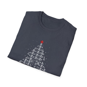 Funny Pi Christmas Tree Math T-Shirt Unisex T-Shirt