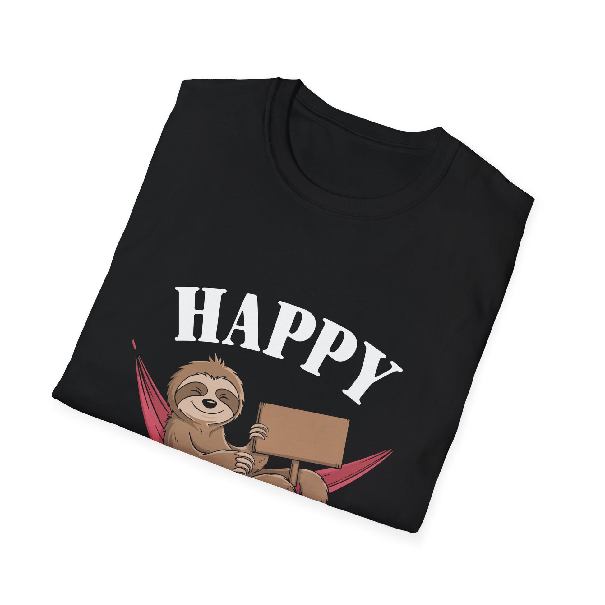 Happy Slothgiving T-Shirt — Cute Sloth Thanksgiving Graphic Tee  Unisex T-Shirt