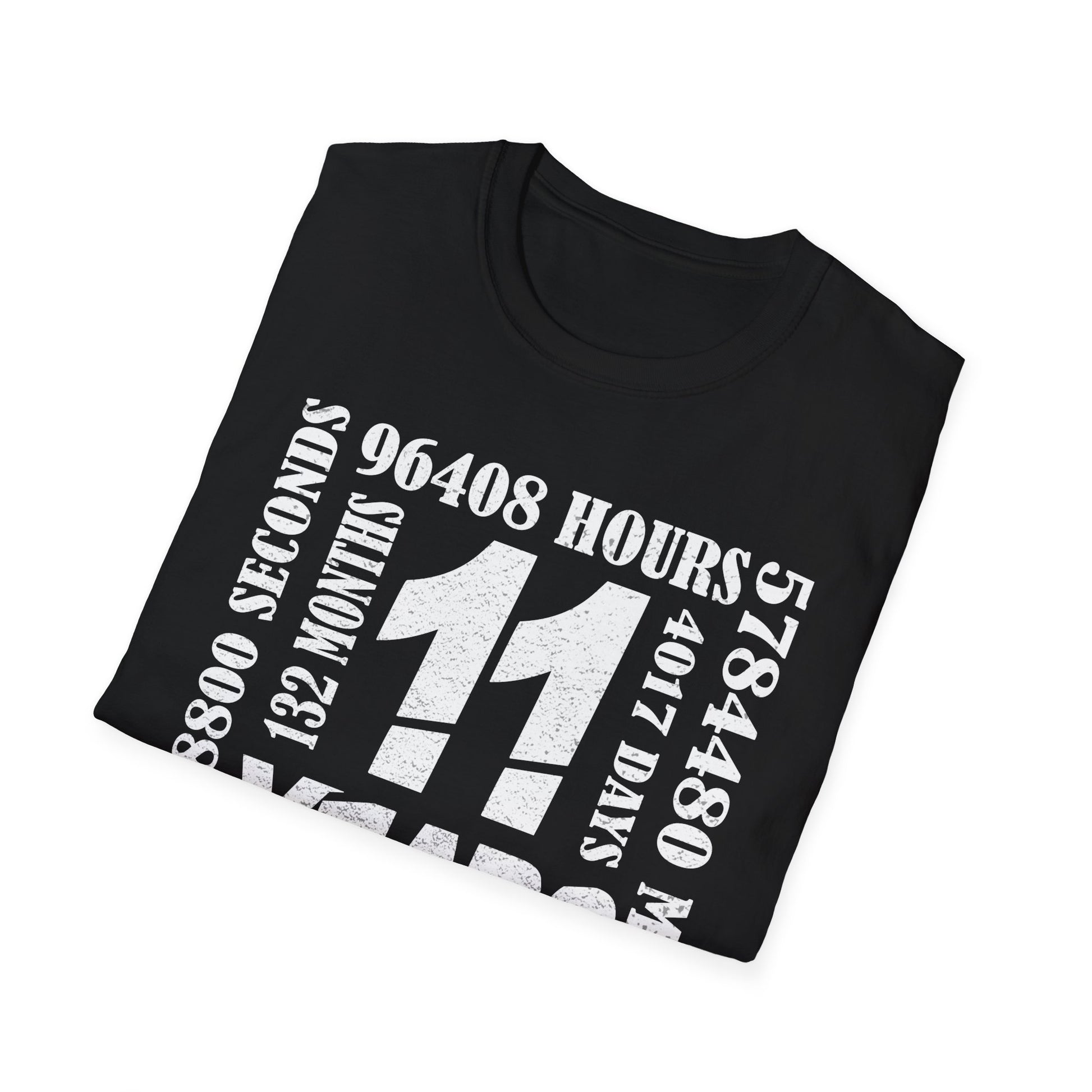 11 Years 132 Months Of Being Awesome 11th Birthday Unisex T-Shirt