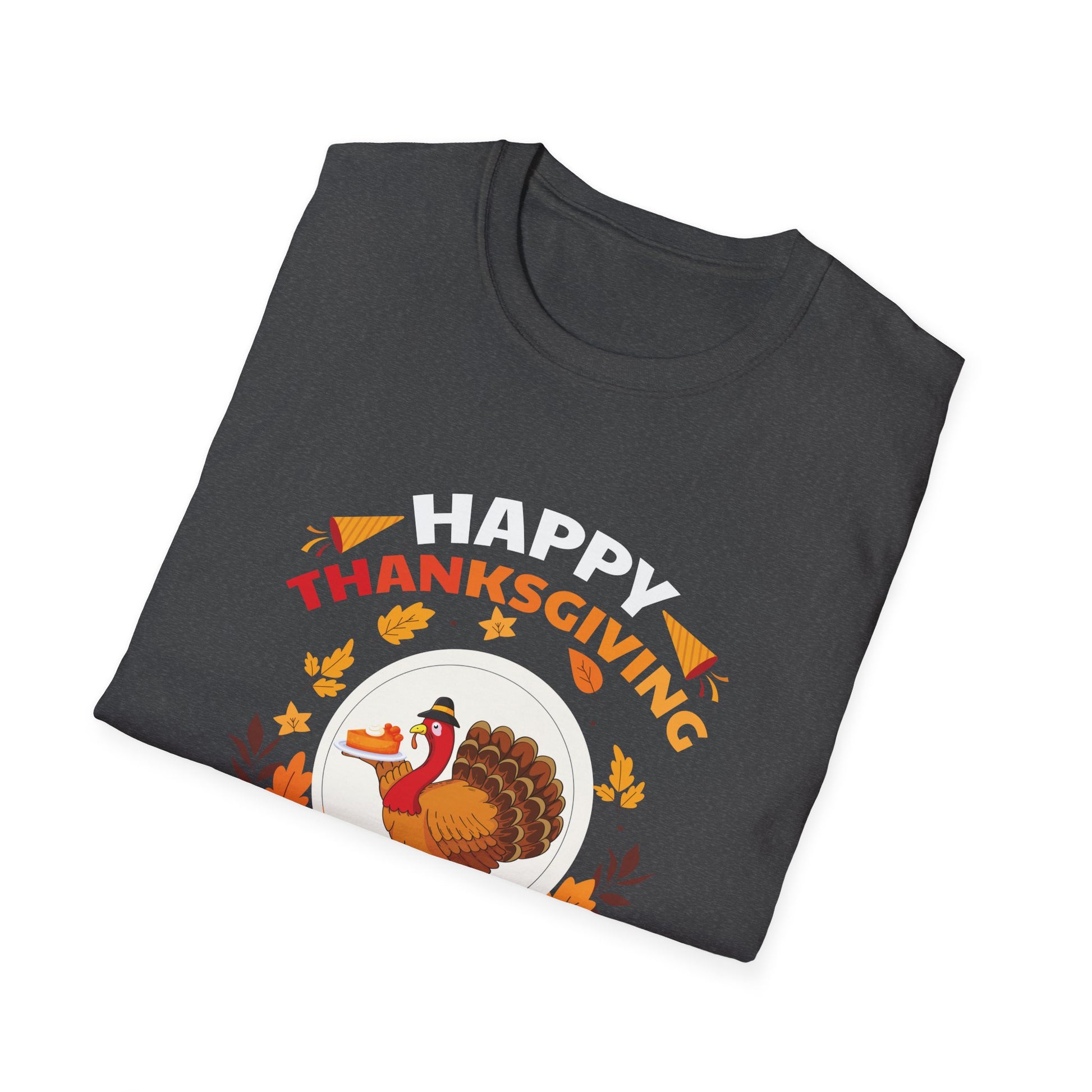 Thanksgiving Birthday T-Shirt — "Happy Thanksgiving And Yes It’s My Birthday" Turkey Tee  Unisex T-Shirt
