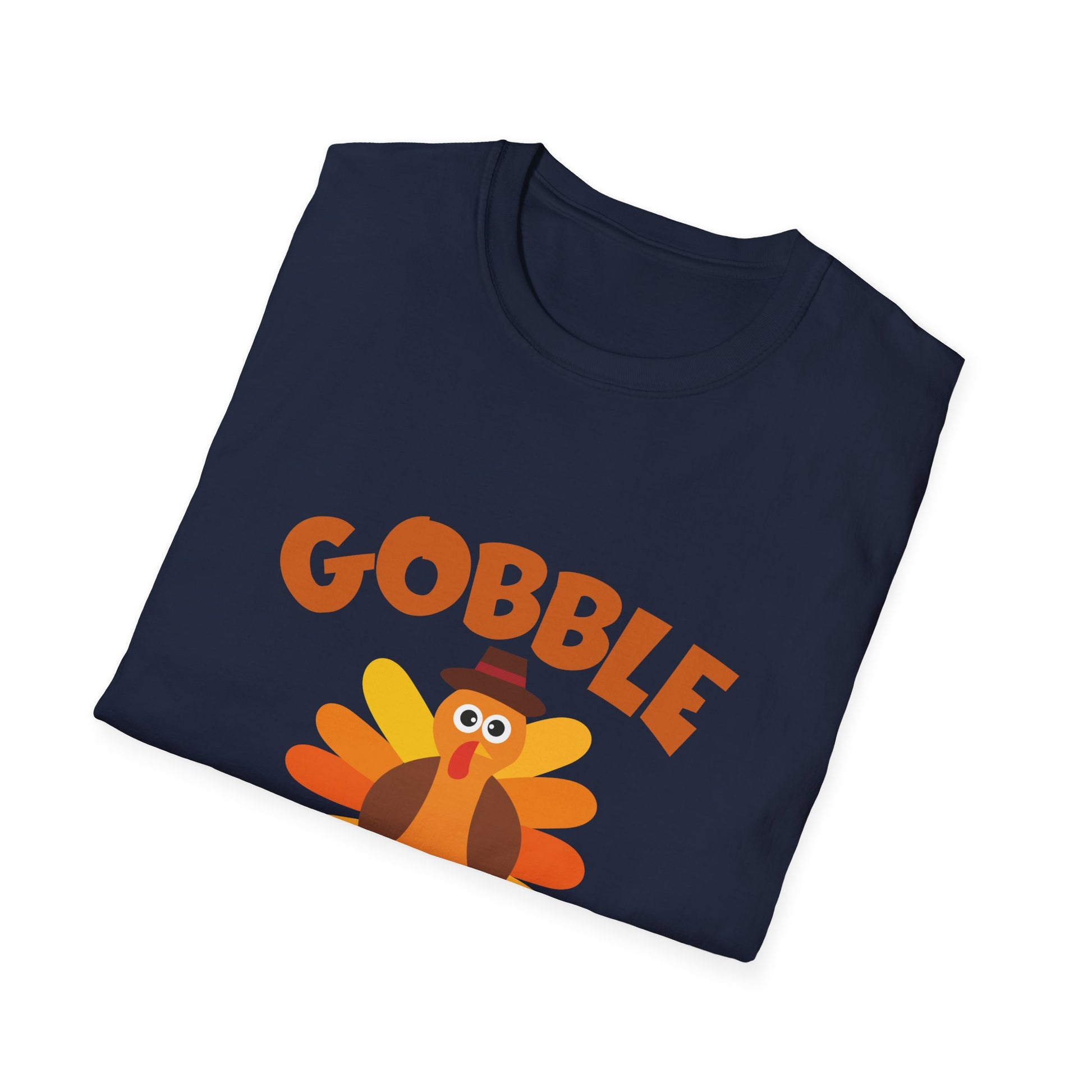 Gobble Gobble Turkey T-Shirt — Cute Thanksgiving Tee for Kids & Adults