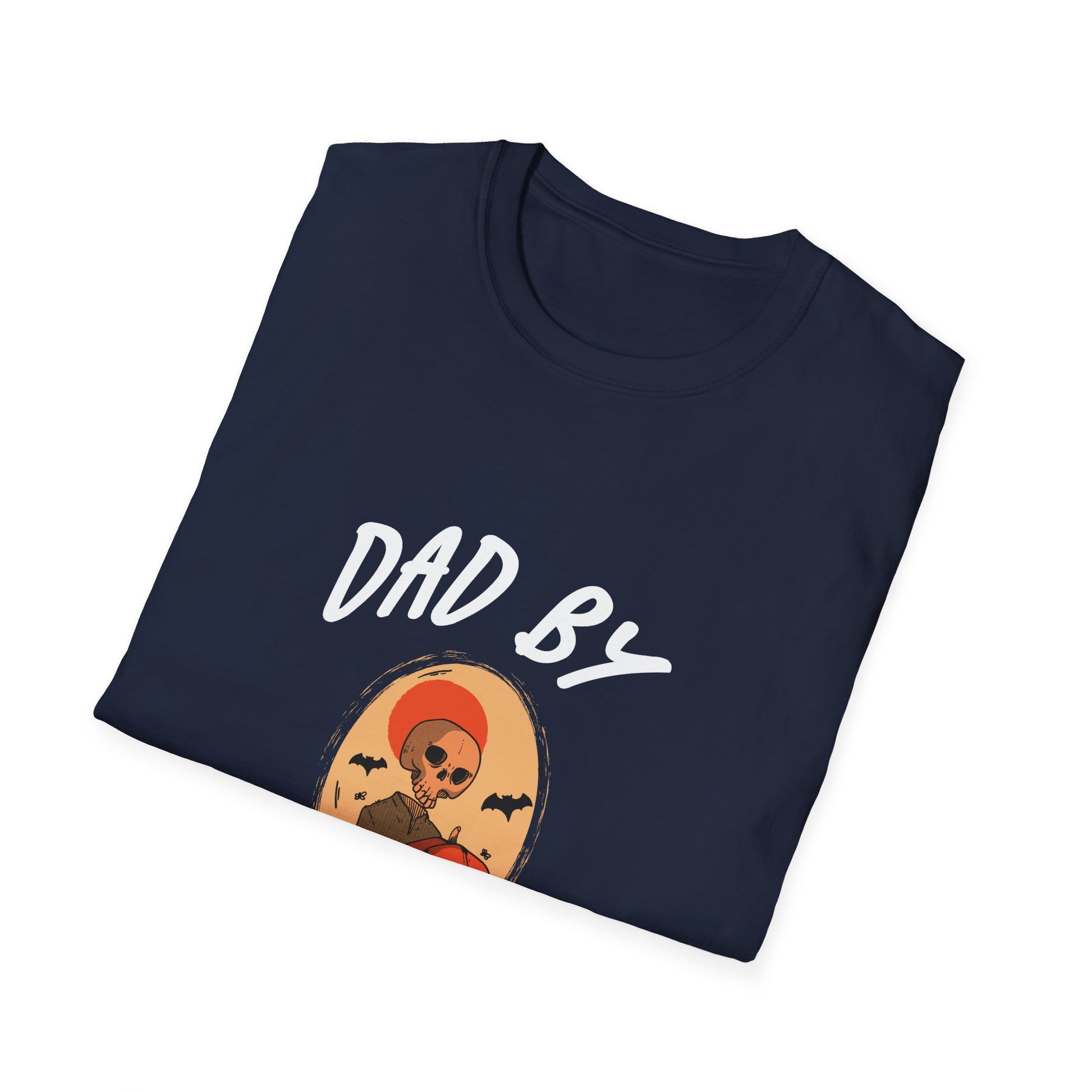 Dad By Daylight Halloween T-Shirt — Retro Horror Skull & Jack-O'-Lantern Tee