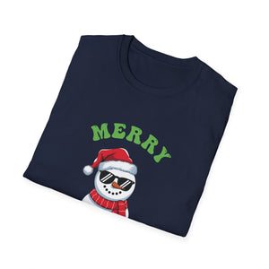 Merry Cruisemas 2025 Christmas Santa Snowman Cruise T-Shirt