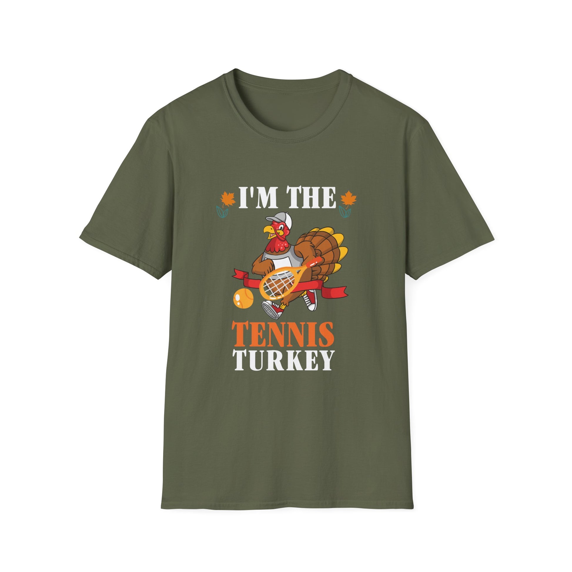 I'm the Tennis Turkey T-Shirt — Funny Thanksgiving Tennis Shirt