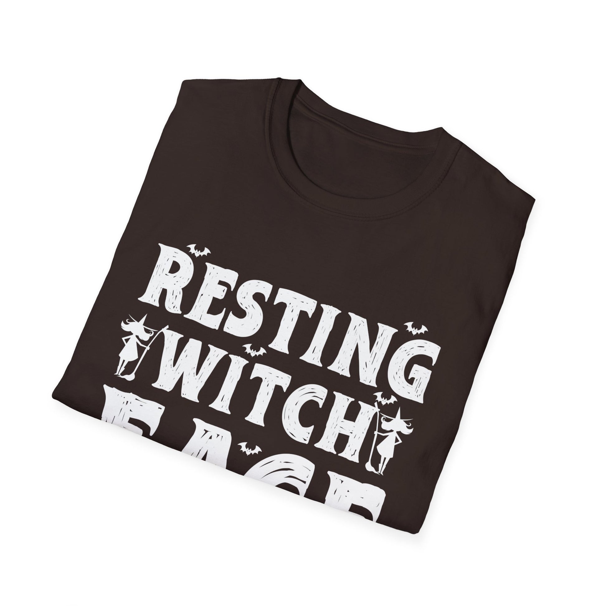 Resting Witch Face T-Shirt — Funny Halloween Witch Shirt
