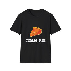 Team Pie Unisex Softstyle T-Shirt - Perfect for Food Lovers  Unisex T-Shirt