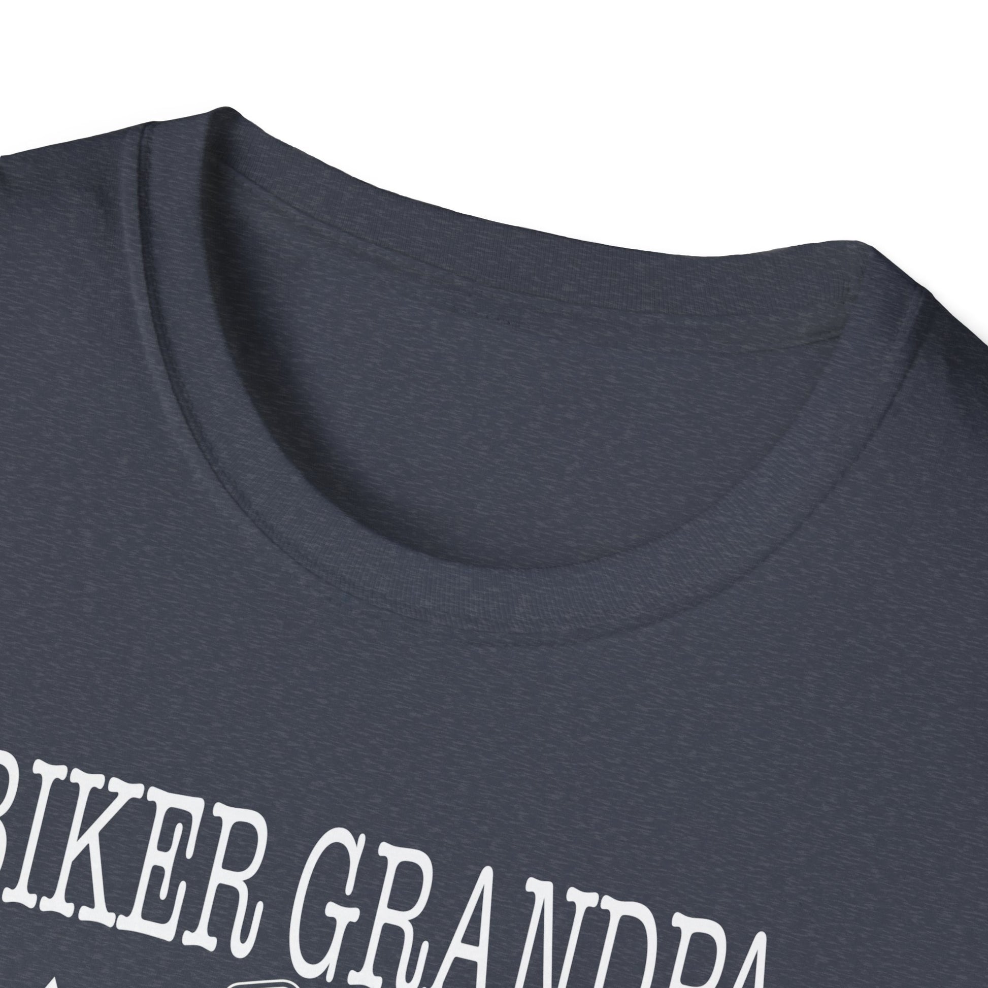 Biker Grandpa Fathers Day Like A Normal Grandpa Motorcycle Unisex T-Shirt