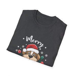 Christmas Merry Woofmas Funny Christmas Dog Unisex T-Shirt