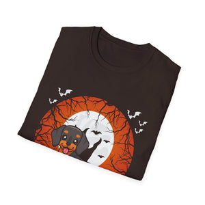 Funny Halloween Dog English Dachshund Halloween Tee