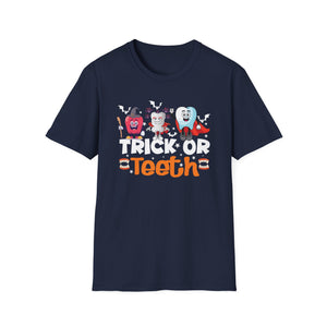 Daughter Halloween Costume Funny Pumpkin Family Halloween TeeUnisex Softstyle T-Shirt