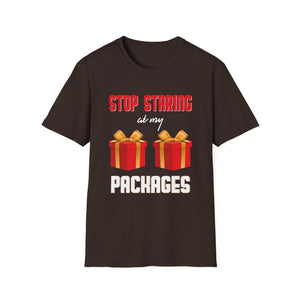Womens Naughty Christmas Dirty Christmas Unisex T-Shirt