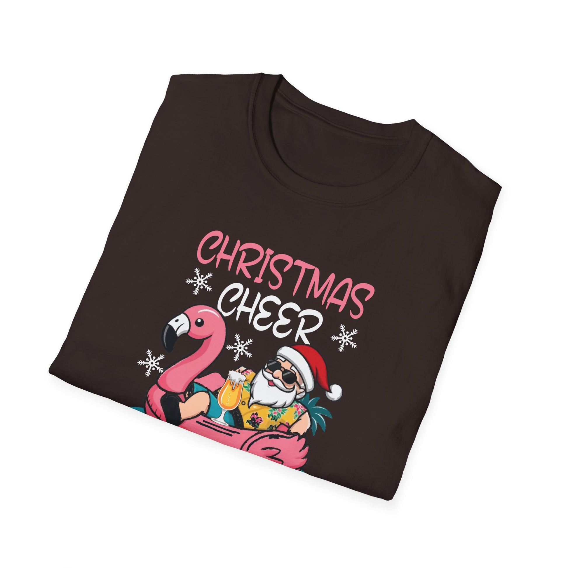 Christmas Cheer Is A Cooler Of B for Sommer Christmas Unisex T-Shirt