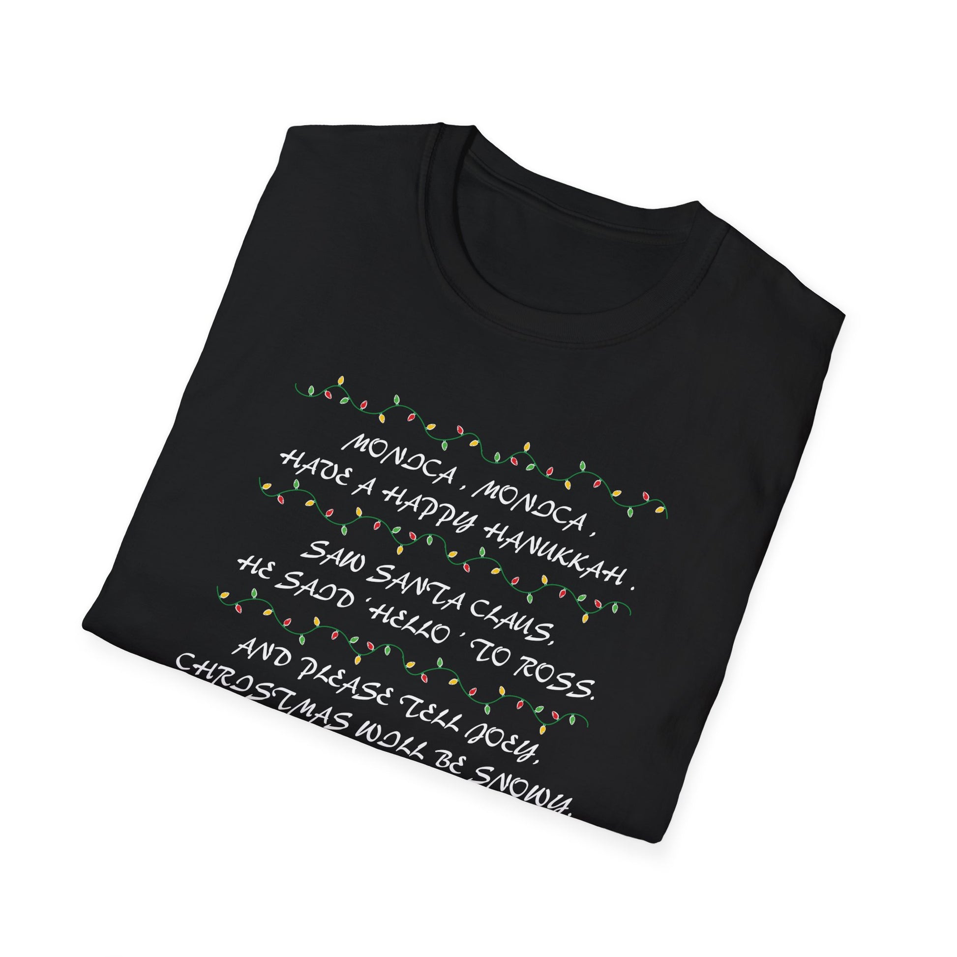 Christmas Carol Lyrics T-Shirt — 'Deck the Halls' Holiday Graphic Tee