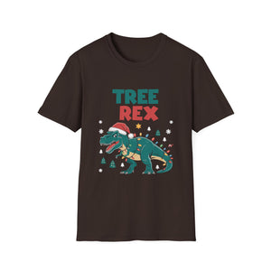 Christmas Dinosaur Christmas Tree Tree Rex Unisex T-Shirt