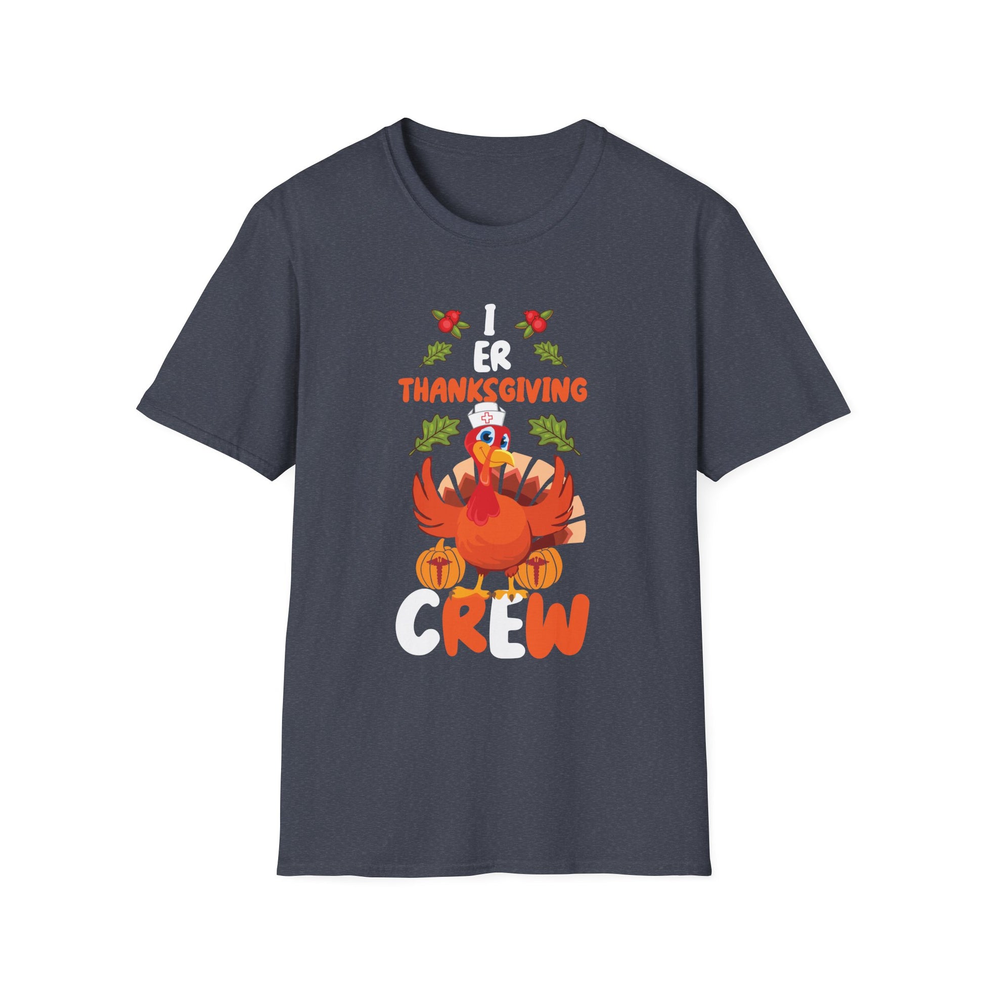 ER Thanksgiving Crew _ Emergency Room Nurse Thanksgiving Premium  Unisex T-Shirt