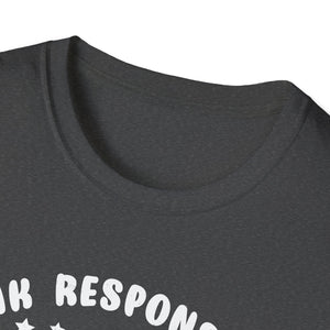 funny vintage dink responsibly don't get smashed pickleball Unisex T-Shirt