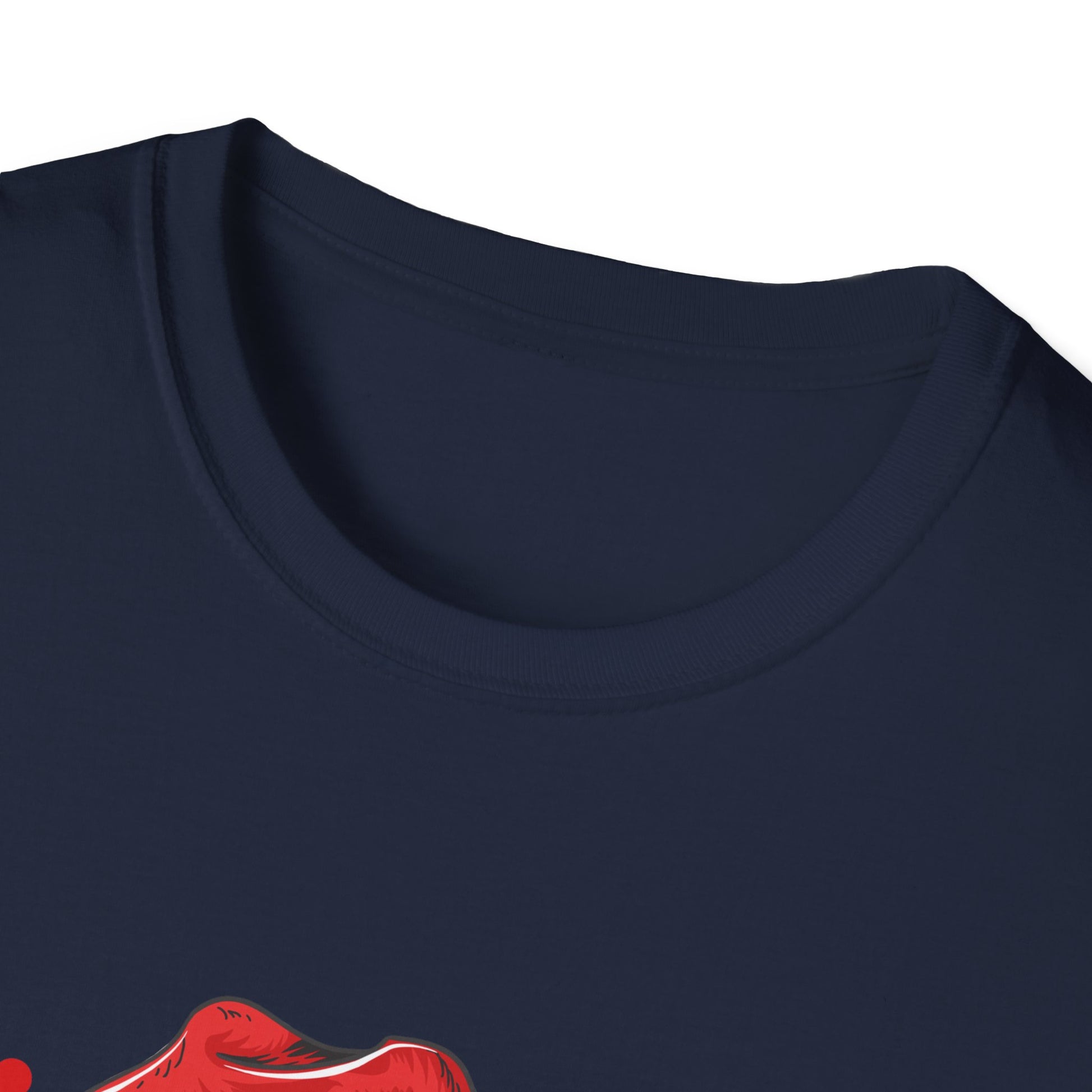 Husky Christmas T-Shirt — Festive Santa Hat Dog Holiday Tee