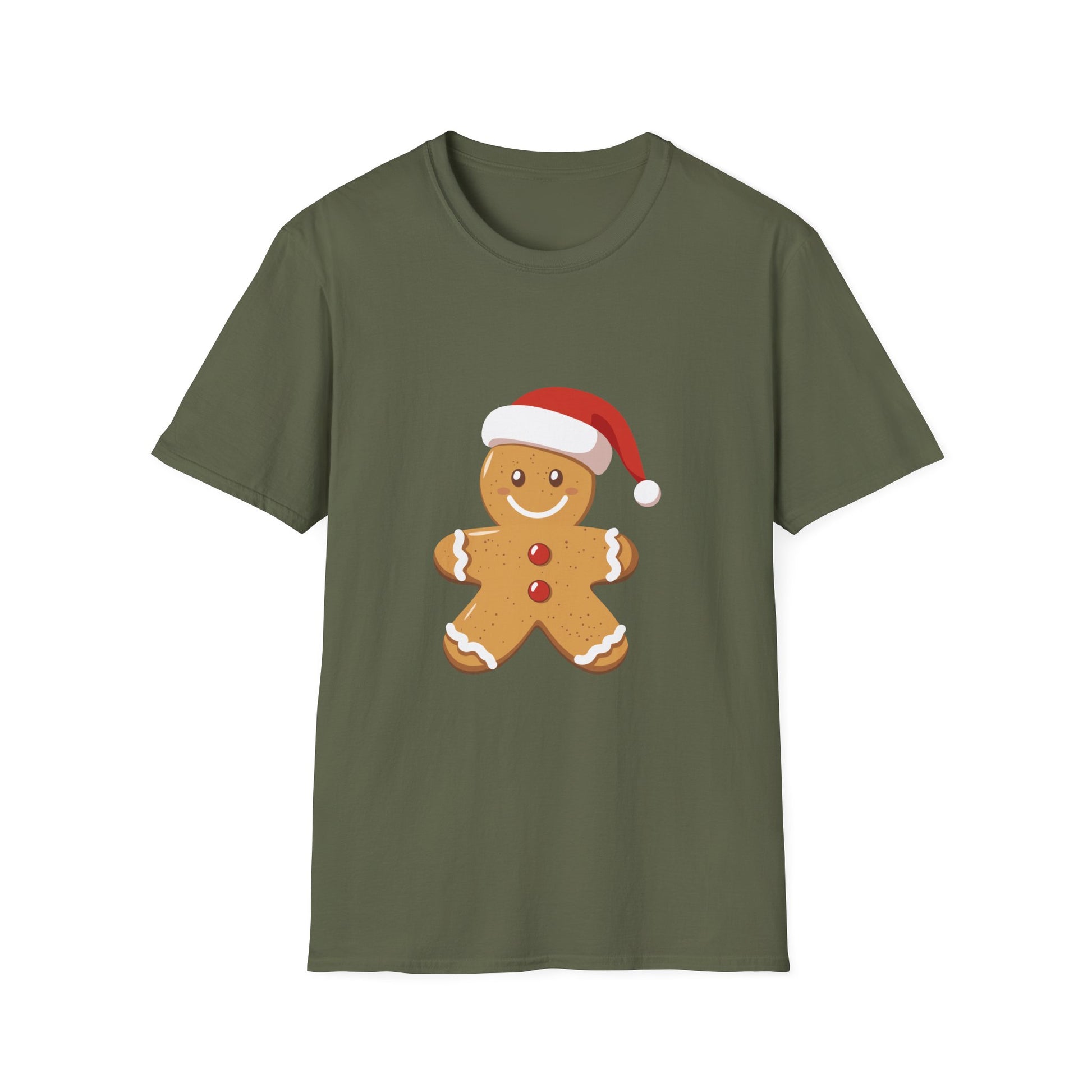 Christmas Gingerbread Man Shirt Cookie Baking Christmas Unisex T-Shirt