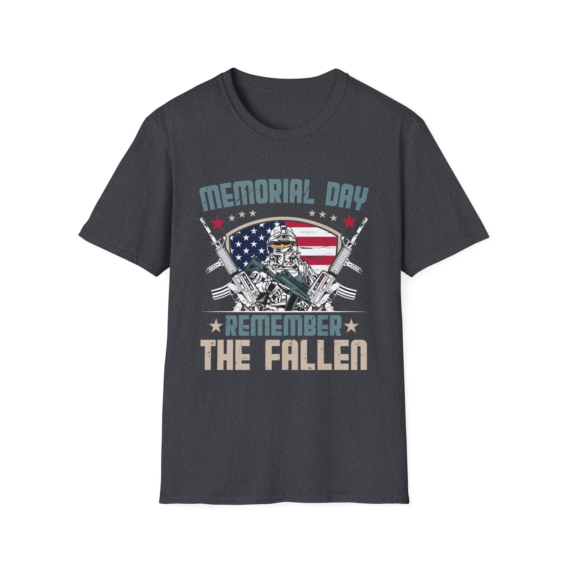 Military Memorial Day Remember The Fallen Veteran Unisex T-Shirt