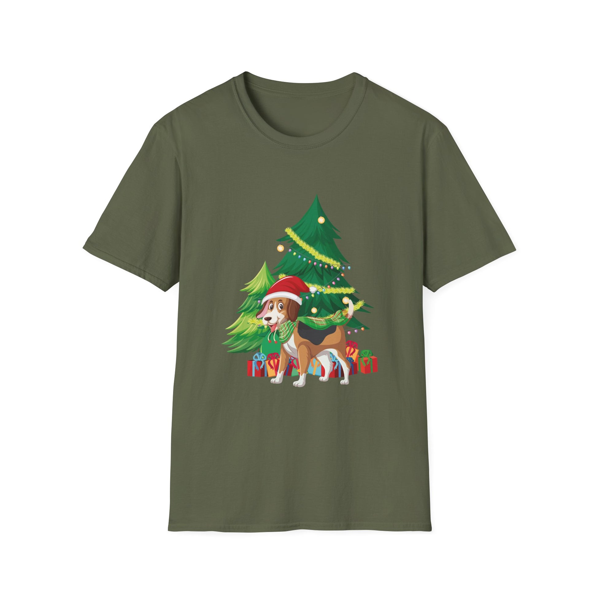 Beagle Dog Owners Christmas Ugly Christmas Unisex T-Shirt
