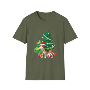 Beagle Dog Owners Christmas Ugly Christmas Unisex T-Shirt