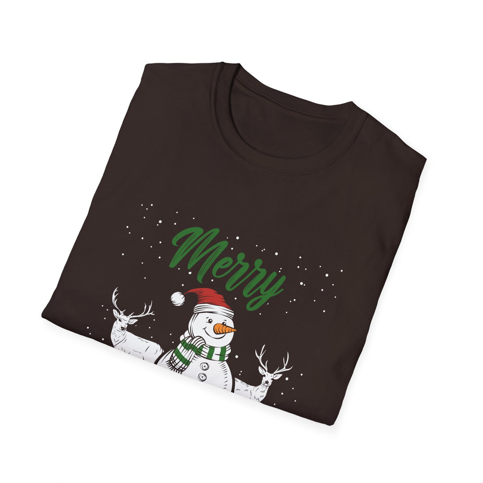 Christmas Shirt for Women_s - Merry Christmas Unisex T-Shirt