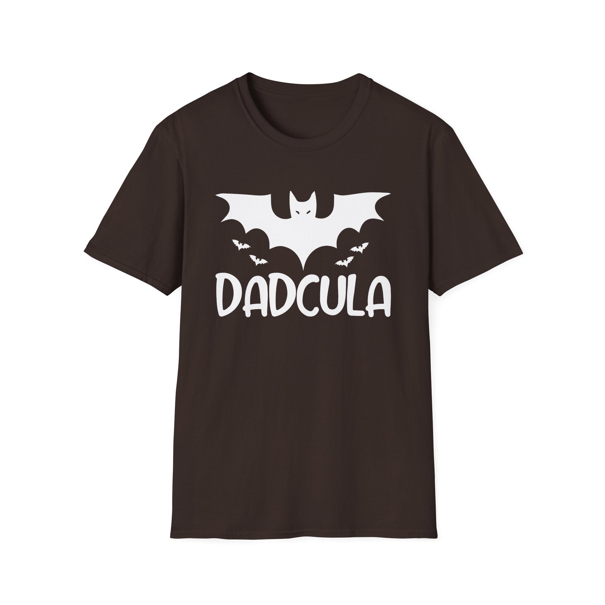 Dadcula T-Shirt — Halloween Dad Bat Design