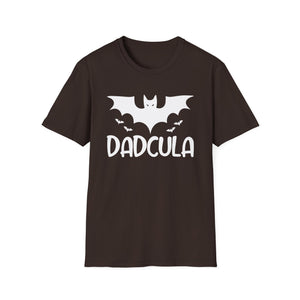 Dadcula T-Shirt — Halloween Dad Bat Design