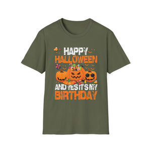 Halloween Birthday T-Shirt — 