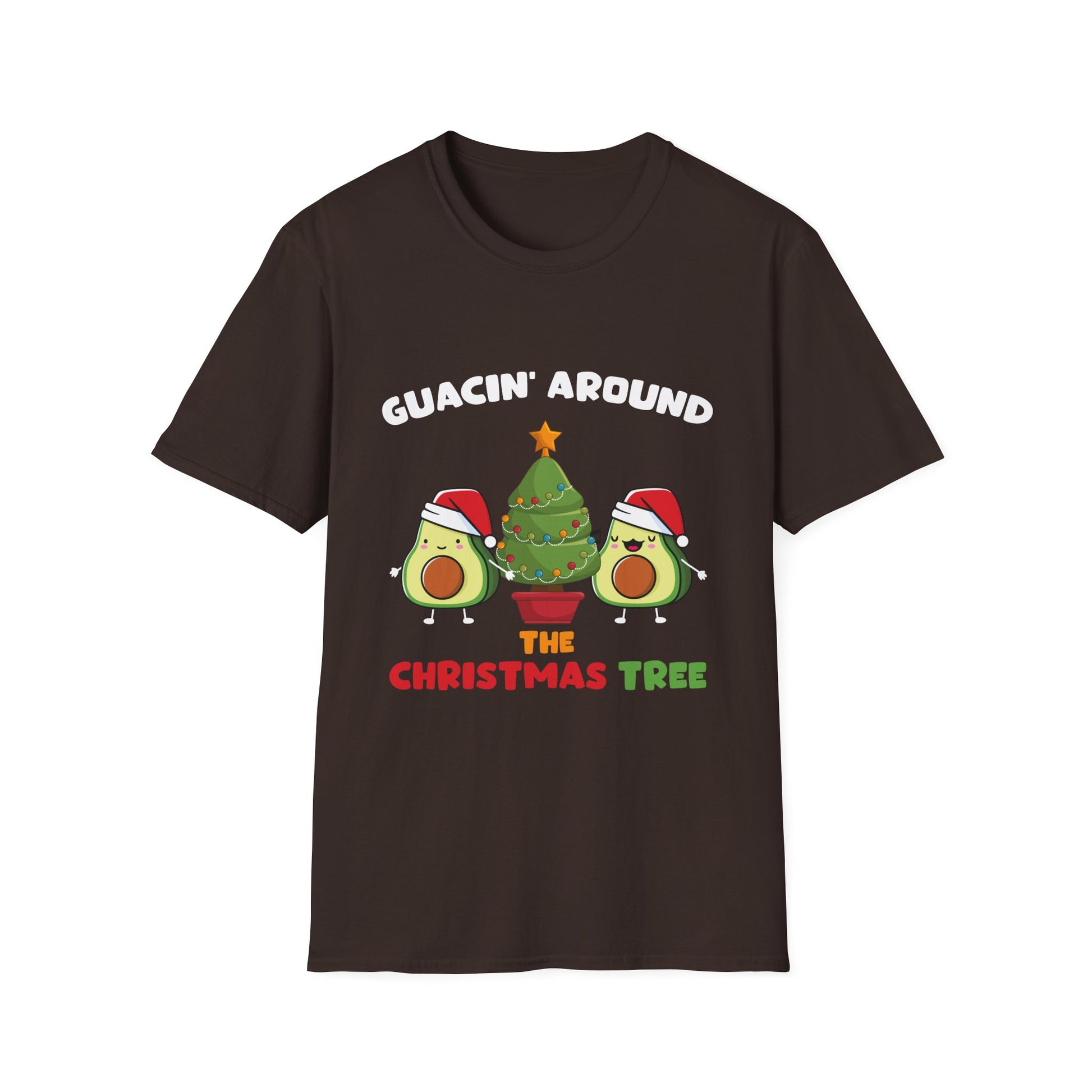 Guacin' Around the Christmas Tree T-Shirt — Funny Avocado Holiday Tee