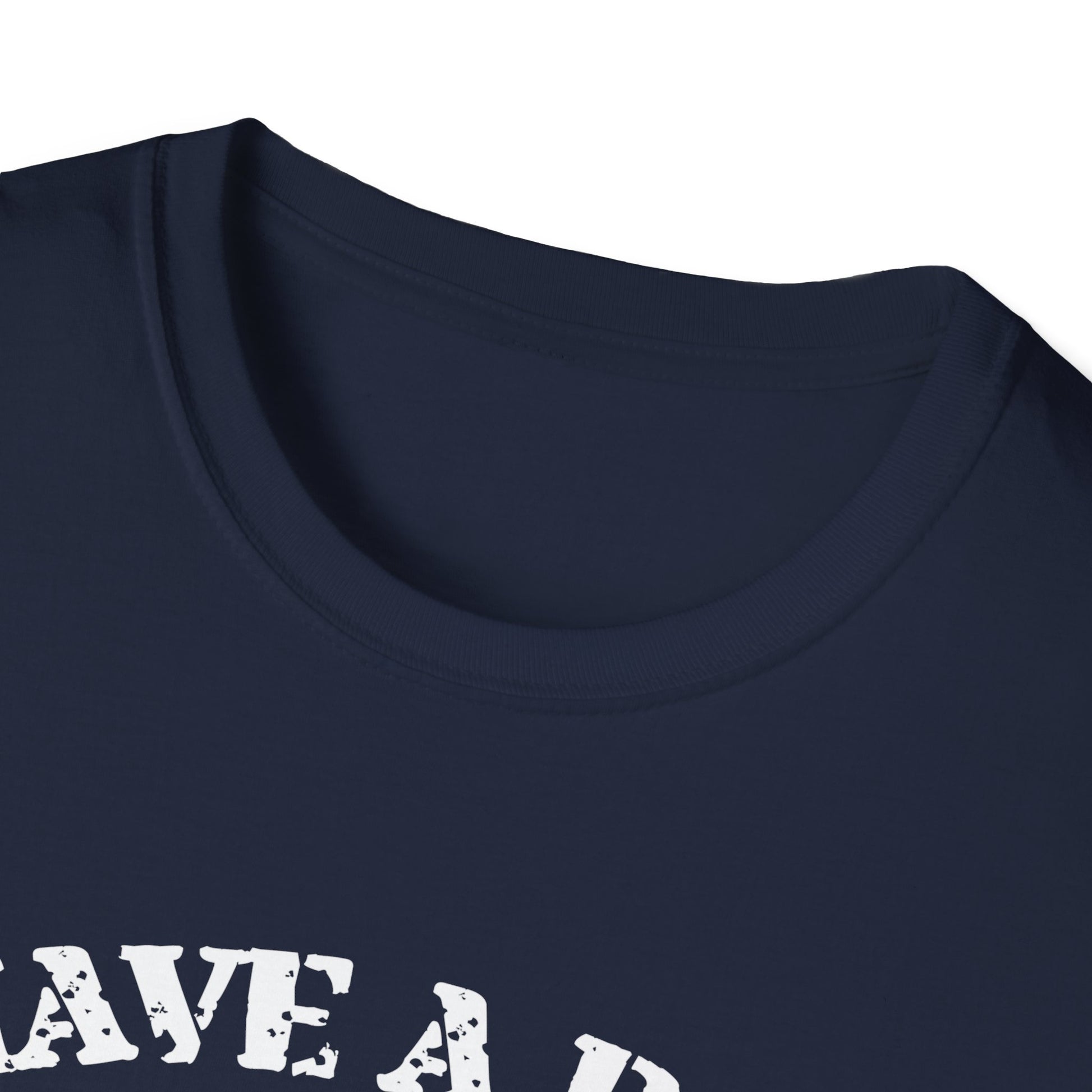 Have a Rad Christmas T-Shirt — Retro Gas Mask Santa Holiday Tee