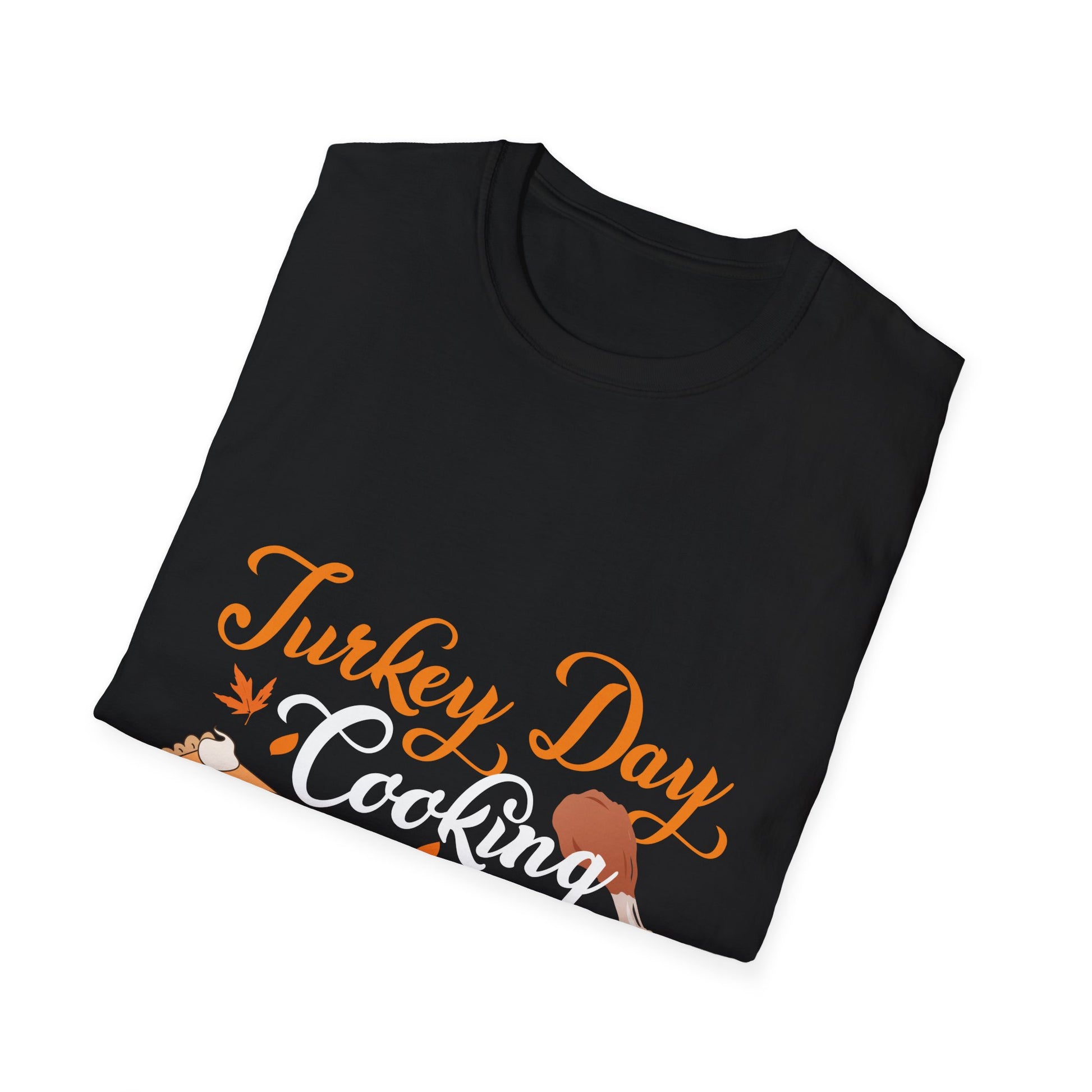 Turkey Day Cooking Crew T-Shirt — Thanksgiving Family Chef Shirt  Unisex T-Shirt