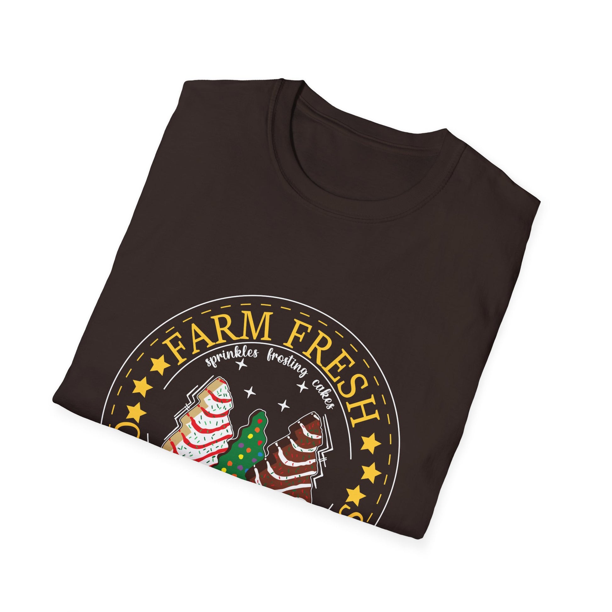 Christmas Tree Farm T-Shirt — "Farm Fresh Christmas Trees" Holiday Tee