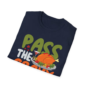 Pass the Gravy Not Judgement T-Shirt — Funny Thanksgiving Turkey Tee  Unisex T-Shirt
