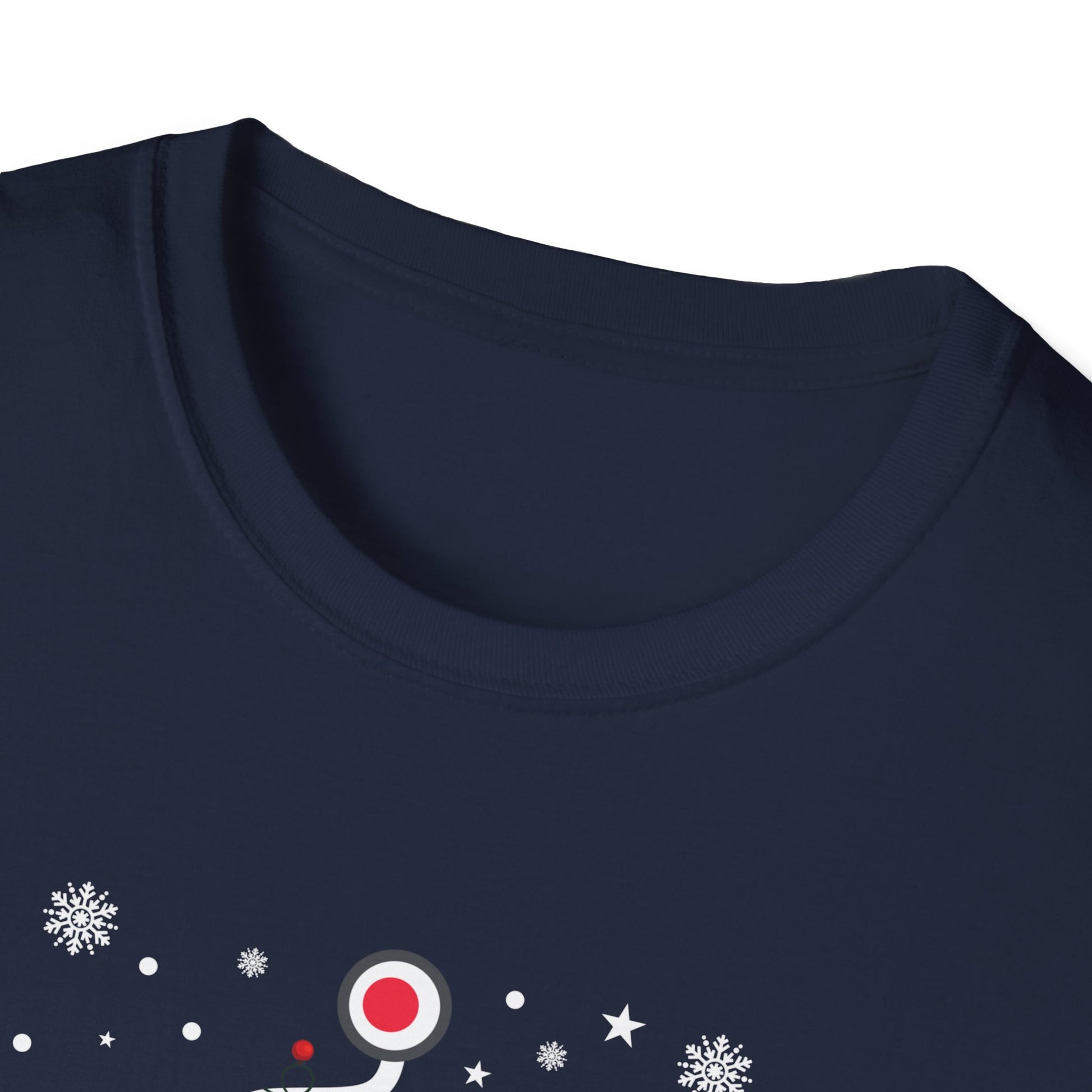 Nurse Christmas T-Shirt — Festive Holiday Tree & Medical Icons Tee