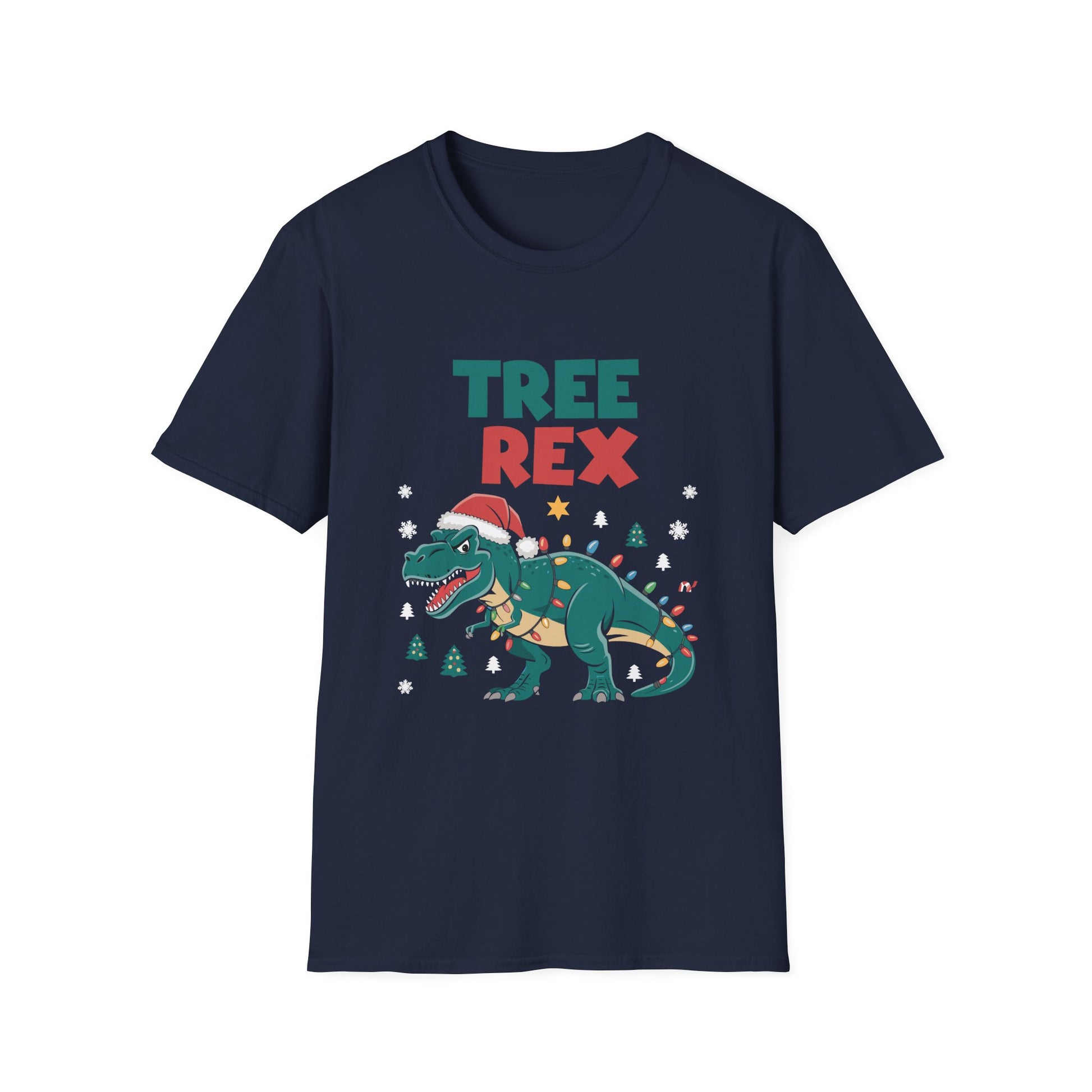 Christmas Dinosaur Christmas Tree Tree Rex Unisex T-Shirt